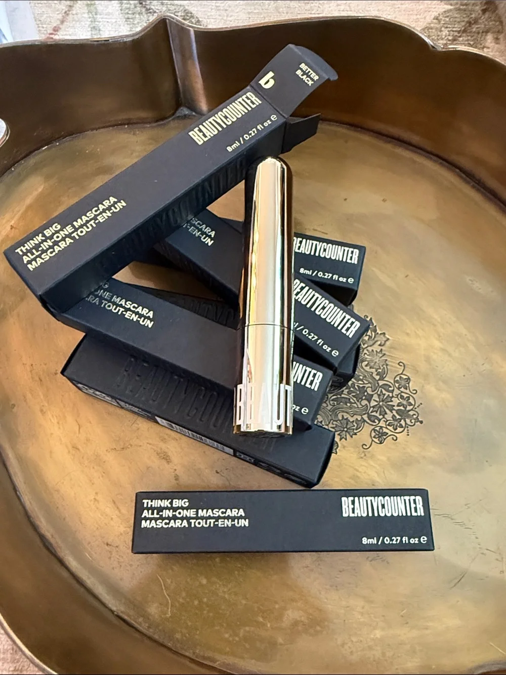 beautycounter Think Big Mascara all-in-One Better Black New in package